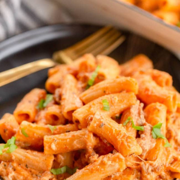 No Boil Baked Rigatoni