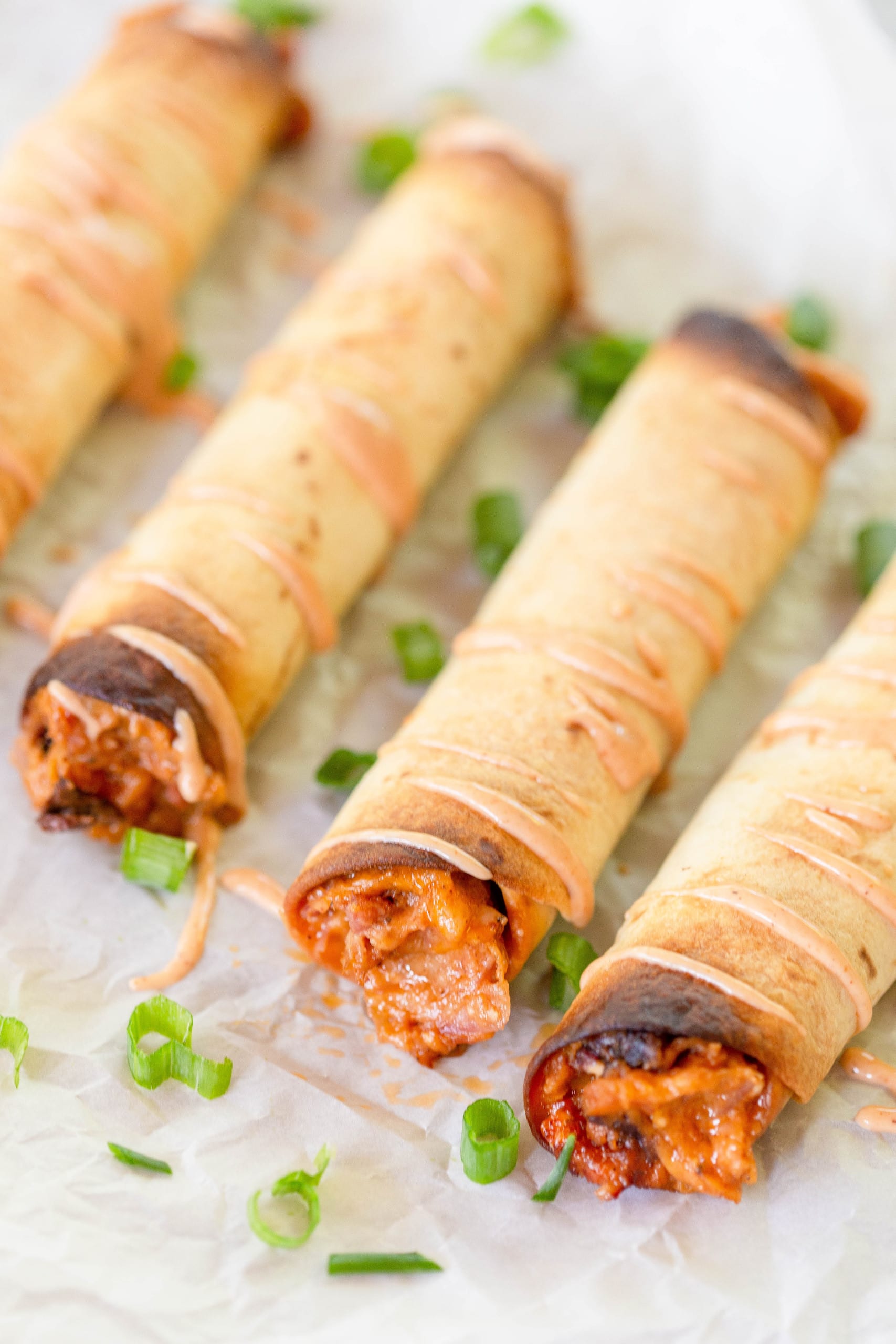 BBQ Pork Taquitos