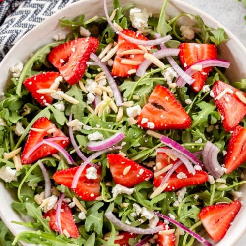 Strawberry Arugula Salad