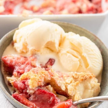 Strawberry Dump Cake