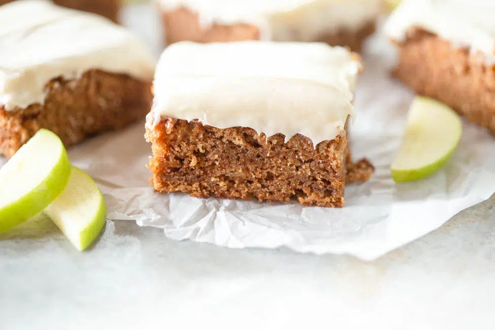 Apple Cake with Cream Cheese Frosting