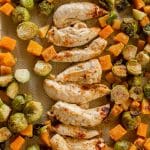 Sheet PAn Maple Chicken and Vegetables
