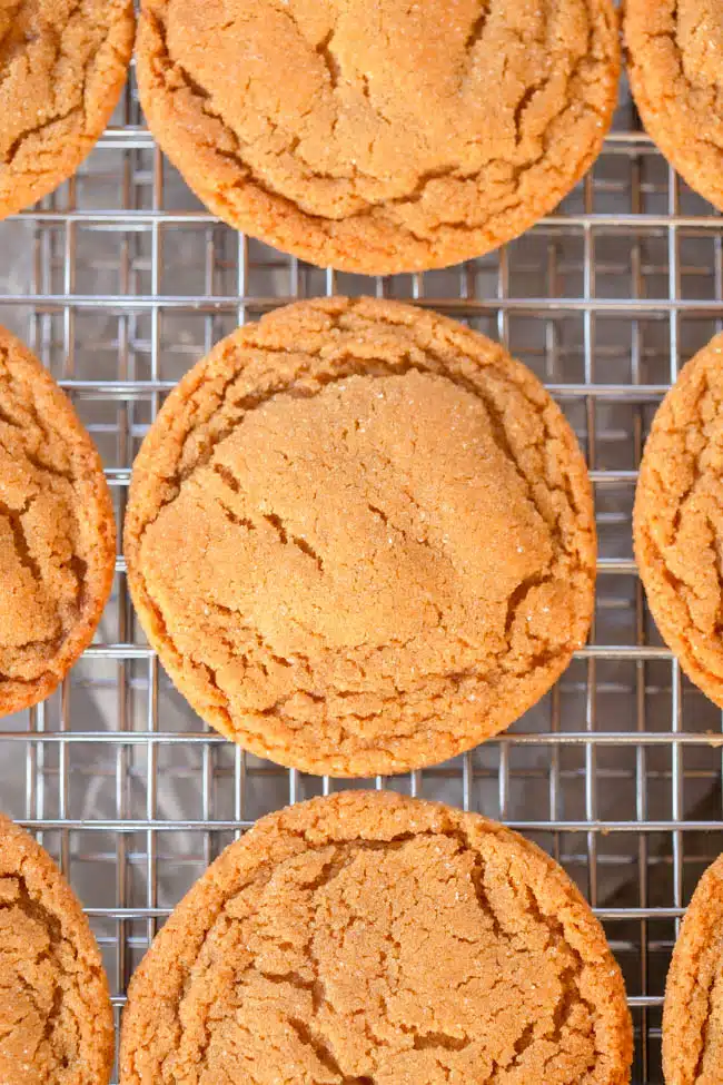 Brown Butter Ginger Cookies