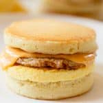 Homemade McGriddle Sandwiches