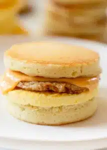 Homemade McGriddle Sandwiches