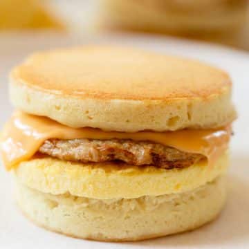 Homemade McGriddle Sandwiches