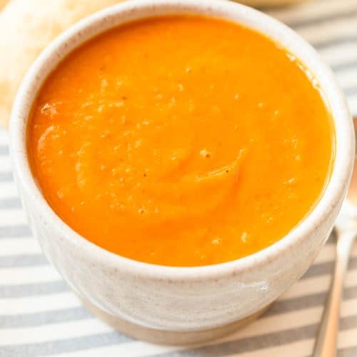 Roasted Butternut Squash Tomato Soup