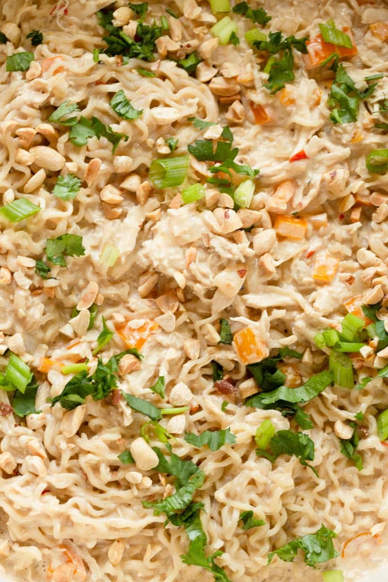 Thai Peanut Chicken Ramen