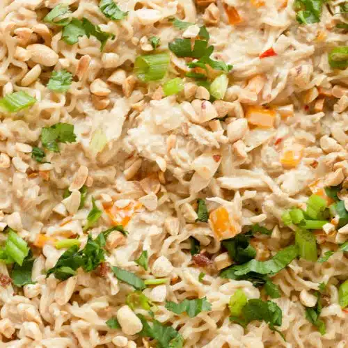 Thai Peanut Chicken Ramen