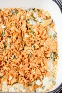Cream Cheese Green Bean Casserole