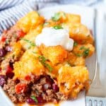 Chili Tater Tot Casserole