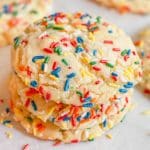 Funfetti Cake Mix Cookies