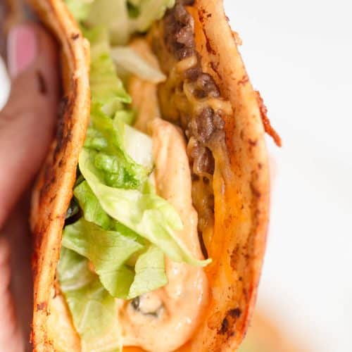 Smash Burger Tacos