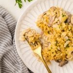 Tuna Noodle Casserole with Potato Chips