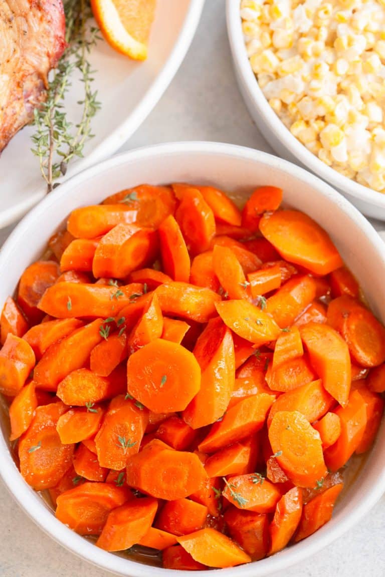 Slow Cooker Glazed Carrots