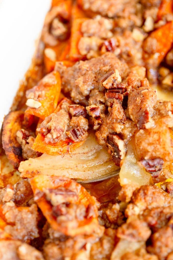 Sweet Potato Apple Casserole