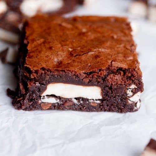 Peppermint Patty Brownies