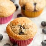 Blueberry Cottage Cheese Muffins