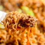 Ground Beef Ramen Noodles