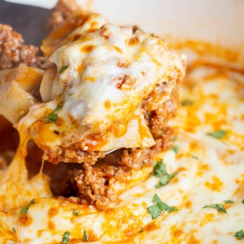High Protein Lasagna
