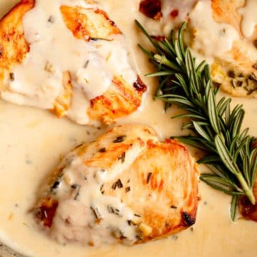 Slow Cooker Creamy Lemon Herb Chicken