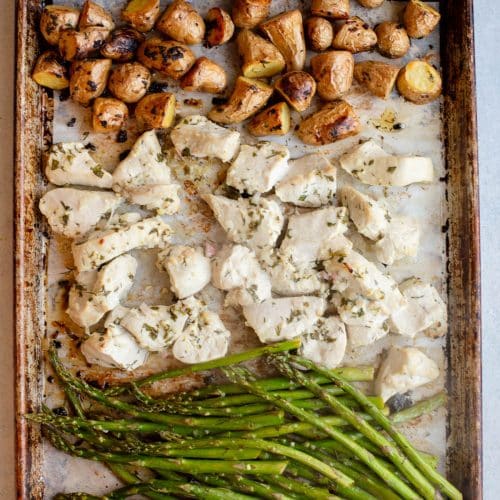 Sheet Pan Lemon Chicken and Potatoes