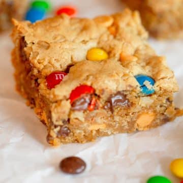 Monster Cookie Bars