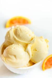 Orange Creamsicle Cottage Cheese Ice Cream