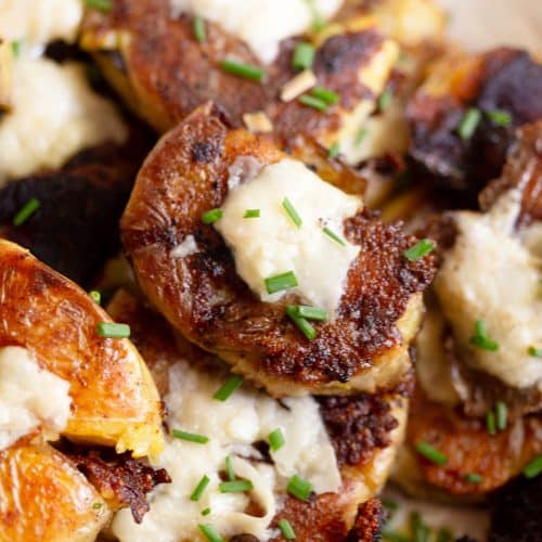 Blackstone Smash Potatoes