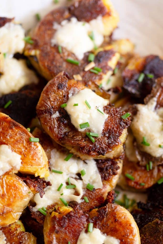 Blackstone Smash Potatoes