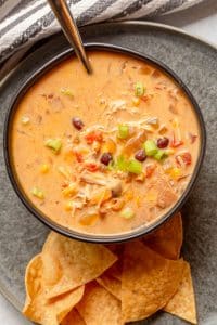 Creamy Chicken Tortilla Soup