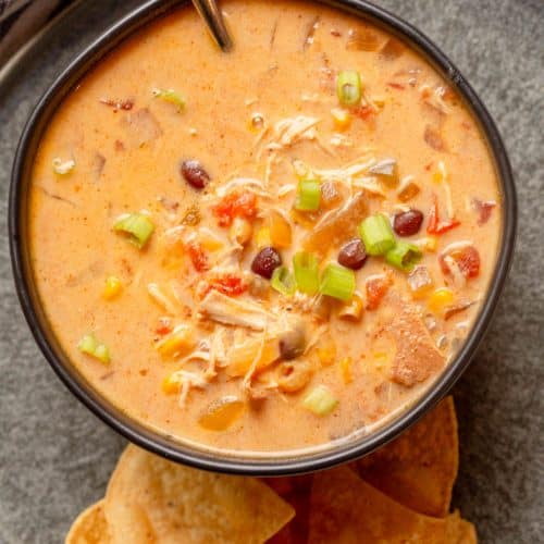 Creamy Chicken Tortilla Soup