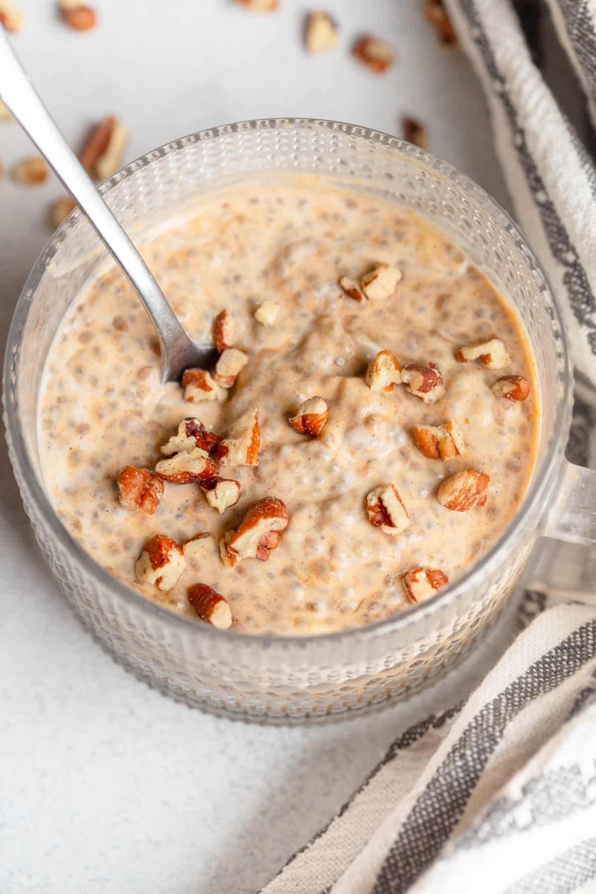 Pumpkin Chia Seed Pudding