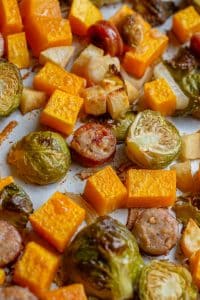 Sheet Pan Chicken Sausage and Veggies