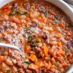 Lentil Bean Soup