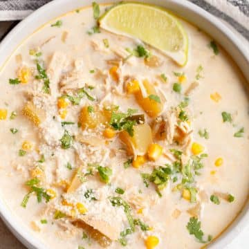 Slow Cooker Mexican Street Corn Soup