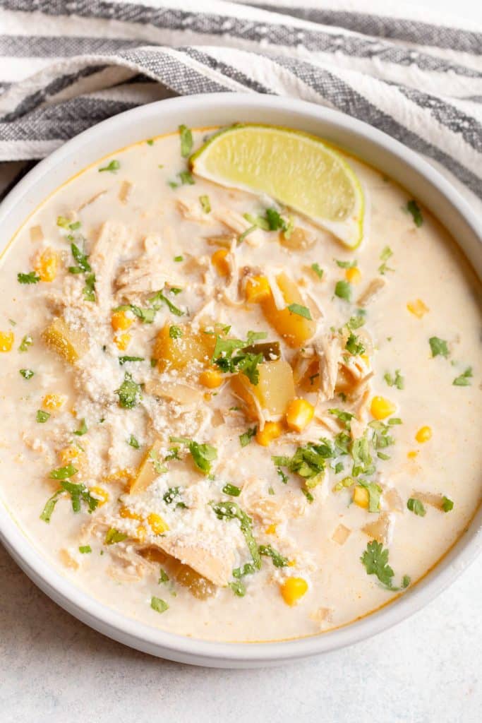 Slow Cooker Mexican Street Corn Soup