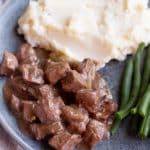 Slow Cooker Steak Bites