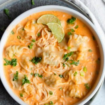 Thai Dumpling Noodle Soup