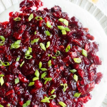 Whipped Goat Cheese with Cranberries