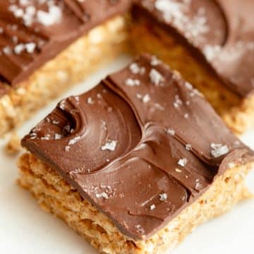 No Bake Peanut Butter Oatmeal Bars