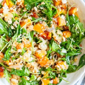 Winter Crispy Rice Salad