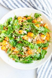 Winter Crispy Rice Salad