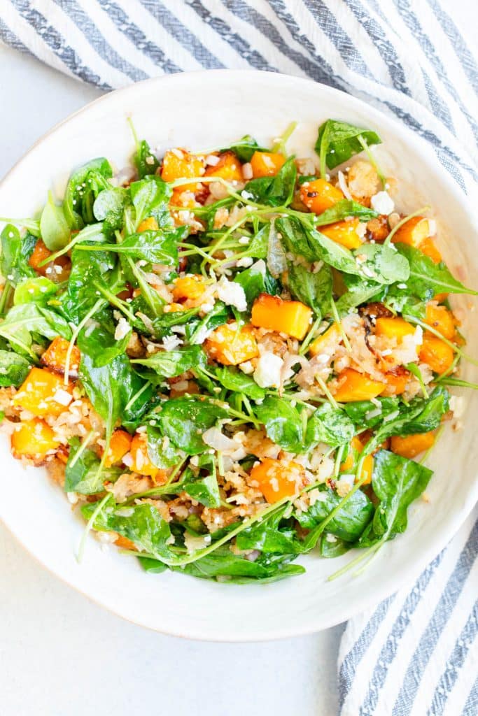 Winter Crispy Rice Salad