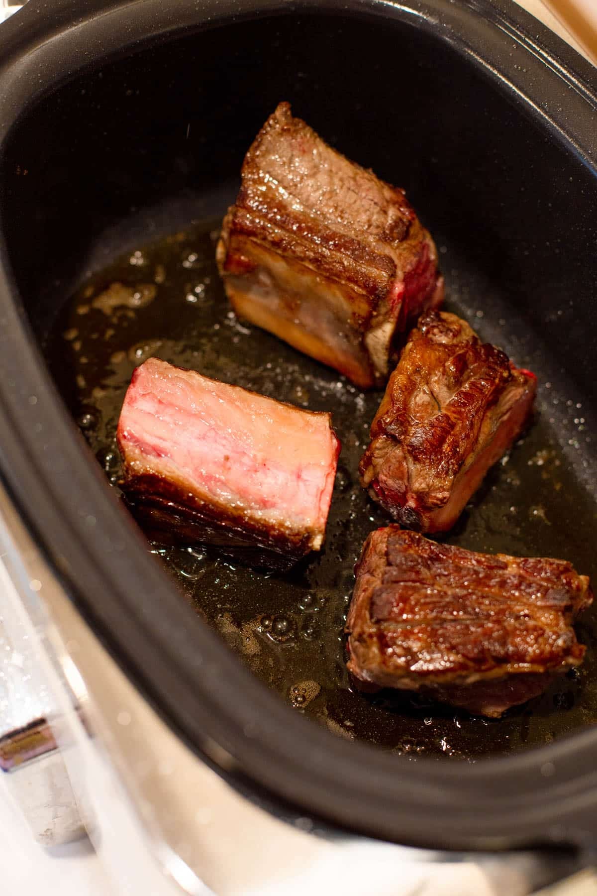 Short Rib Noodle Soup Step by Step Process Photo
