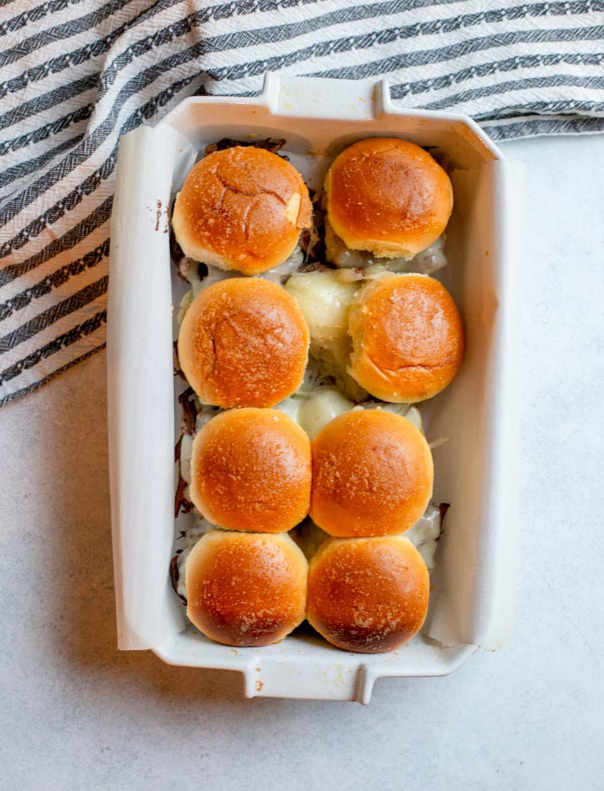Slow Cooker French Dip Sliders