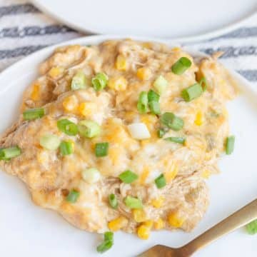 Crock Pot Chicken Enchilada Casserole