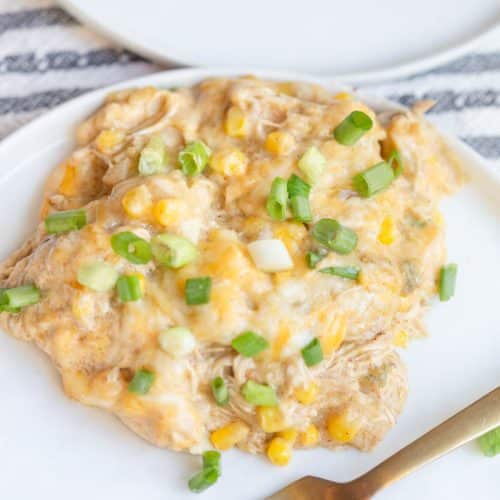 Crock Pot Chicken Enchilada Casserole