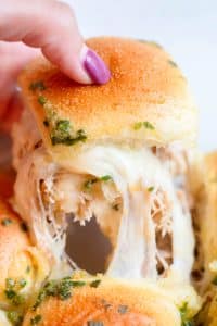 Slow Cooker French Onion Chicken Sliders