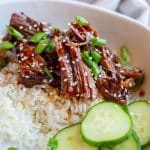 Slow Cooker Japanese BBQ Beef